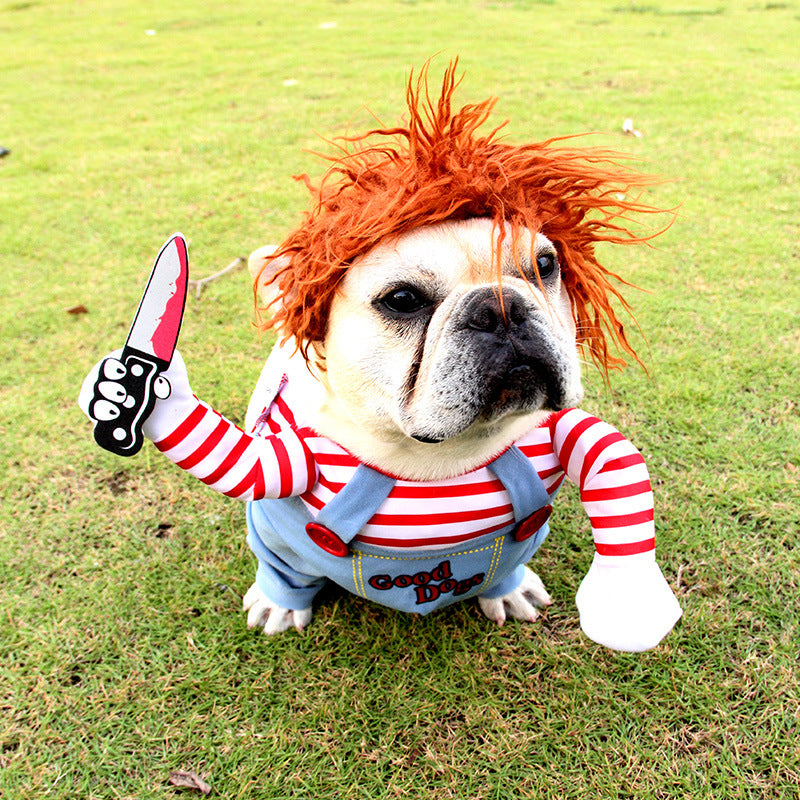 Halloween Chucky Costume for dogs