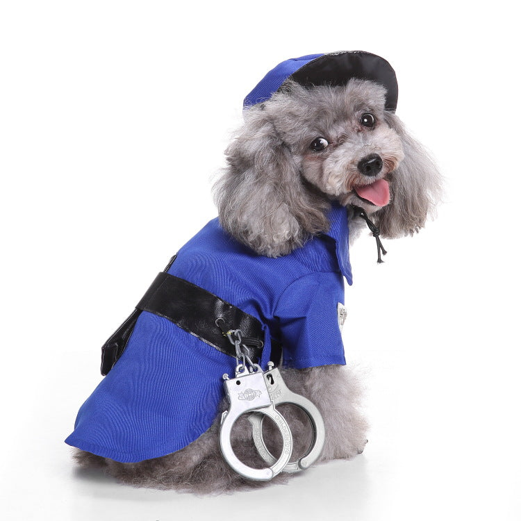 Cop Halloween Costume for dogs