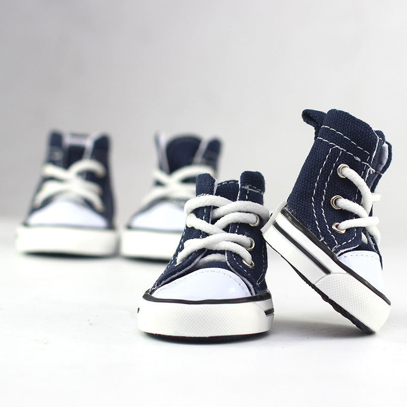 Chuck Taylor canvas sneakers for small dogs