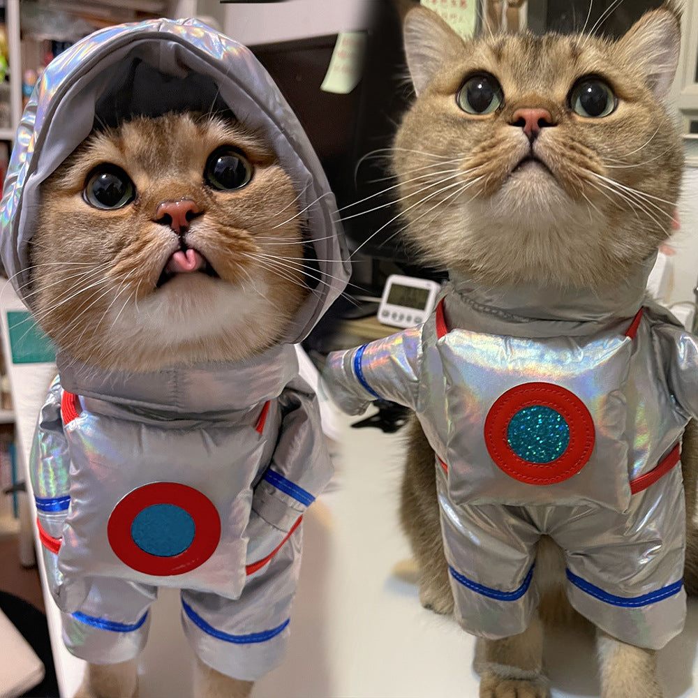 Cat/Dog Funny Dress Up Space Suit Halloween Costume